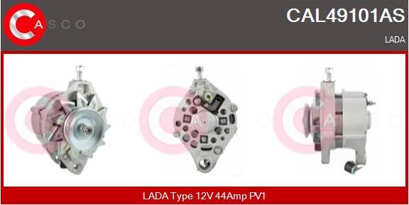 Casco CAL49101AS - Alternator autospares.lv