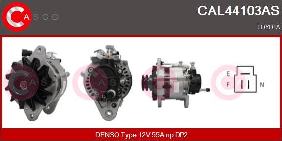 Casco CAL44103AS - Alternator autospares.lv