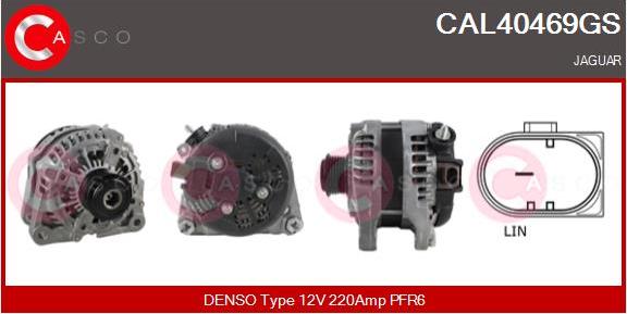 Casco CAL40469GS - Alternator autospares.lv