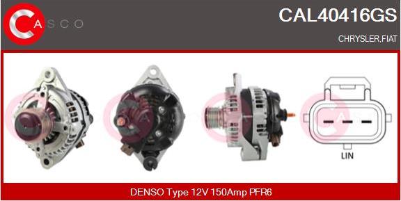 Casco CAL40416GS - Alternator autospares.lv