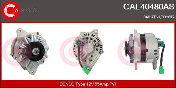 Casco CAL40480AS - Alternator autospares.lv