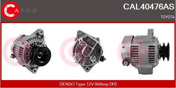 Casco CAL40476AS - Alternator autospares.lv