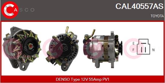 Casco CAL40557AS - Alternator autospares.lv