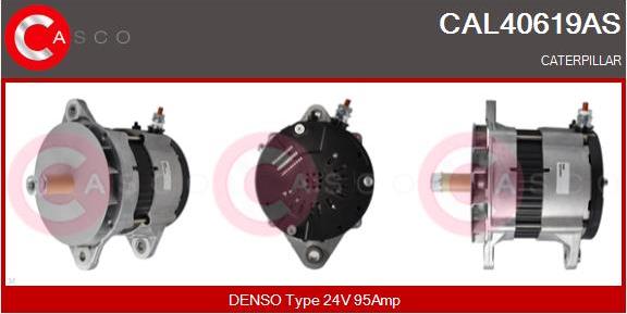 Casco CAL40619AS - Alternator autospares.lv