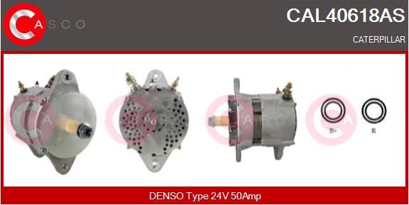 Casco CAL40618AS - Alternator autospares.lv
