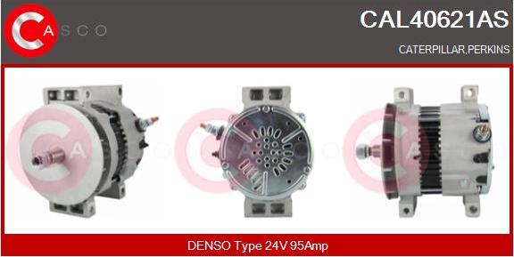 Casco CAL40621AS - Alternator autospares.lv