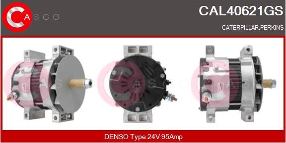 Casco CAL40621GS - Alternator autospares.lv