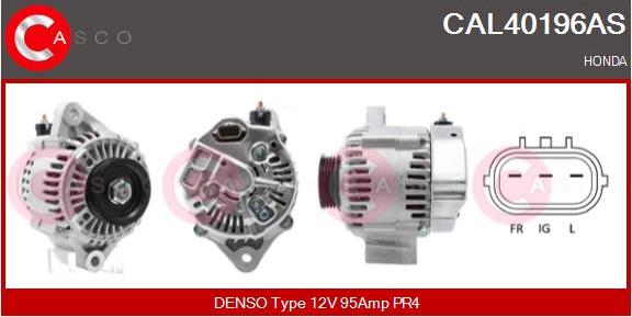 Casco CAL40196AS - Alternator autospares.lv