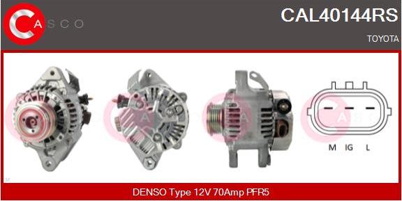 Casco CAL40144RS - Alternator autospares.lv