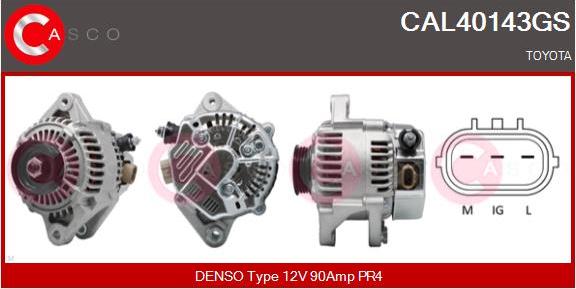 Casco CAL40143GS - Alternator autospares.lv