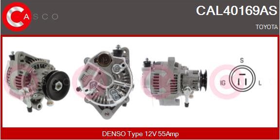 Casco CAL40169AS - Alternator autospares.lv