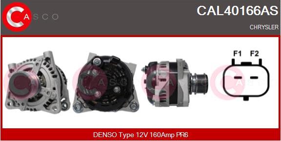 Casco CAL40166AS - Alternator autospares.lv