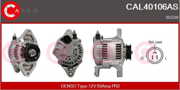 Casco CAL40106AS - Alternator autospares.lv