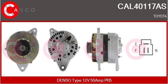 Casco CAL40117AS - Alternator autospares.lv