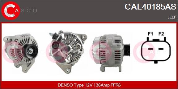 Casco CAL40185AS - Alternator autospares.lv