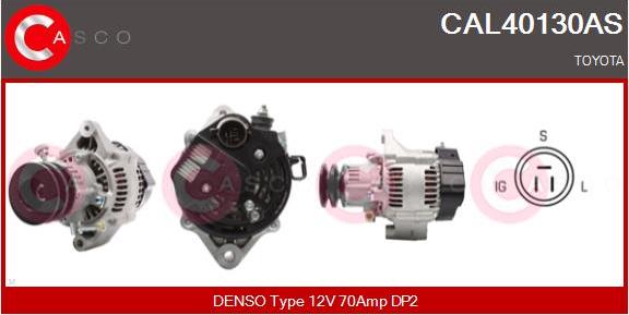 Casco CAL40130AS - Alternator autospares.lv