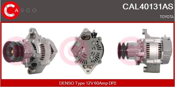 Casco CAL40131AS - Alternator autospares.lv