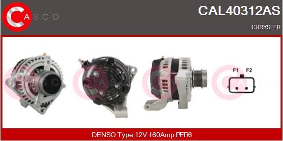 Casco CAL40312AS - Alternator autospares.lv