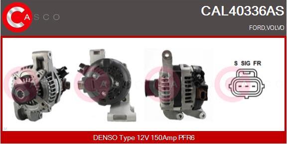 Casco CAL40336AS - Alternator autospares.lv