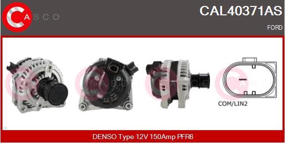 Casco CAL40371AS - Alternator autospares.lv