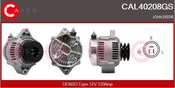 Casco CAL40208GS - Alternator autospares.lv