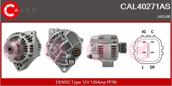 Casco CAL40271AS - Alternator autospares.lv