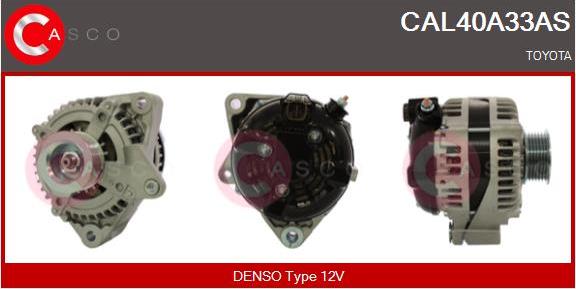 Casco CAL40A33AS - Alternator autospares.lv