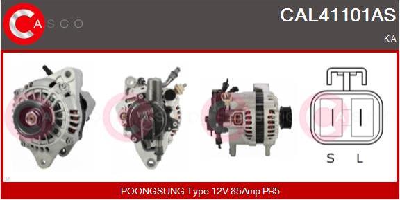 Casco CAL41101AS - Alternator autospares.lv