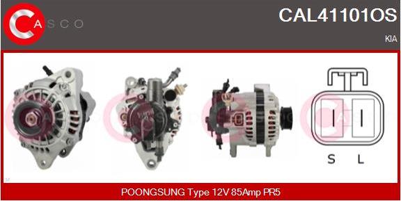 Casco CAL41101OS - Alternator autospares.lv