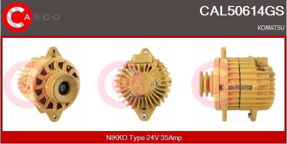 Casco CAL50614GS - Alternator autospares.lv