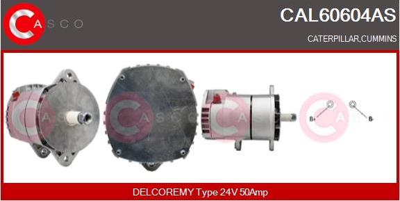 Casco CAL60604AS - Alternator autospares.lv