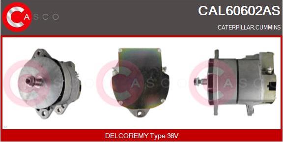 Casco CAL60602AS - Alternator autospares.lv