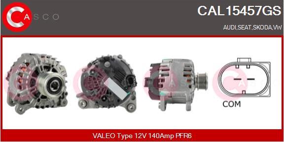 Casco CAL15457GS - Alternator autospares.lv