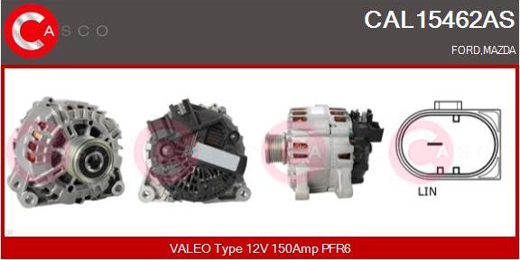 Casco CAL15462AS - Alternator autospares.lv