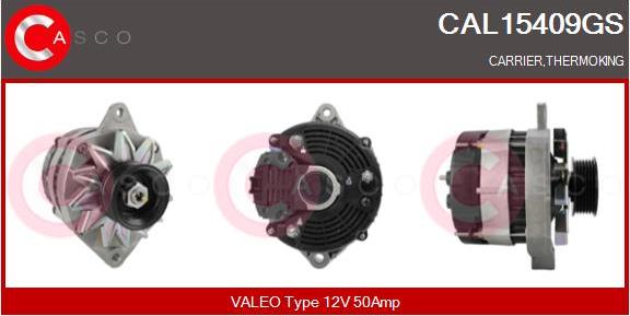 Casco CAL15409GS - Alternator autospares.lv