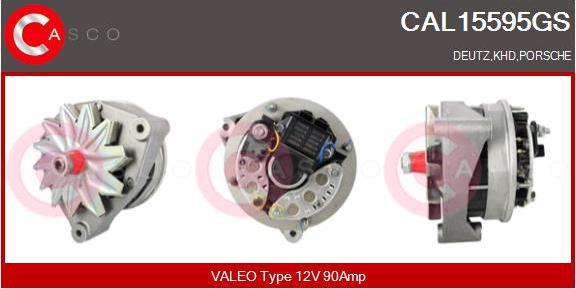 Casco CAL15595GS - Alternator autospares.lv