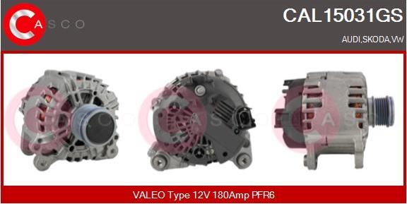 Casco CAL15031GS - Alternator autospares.lv