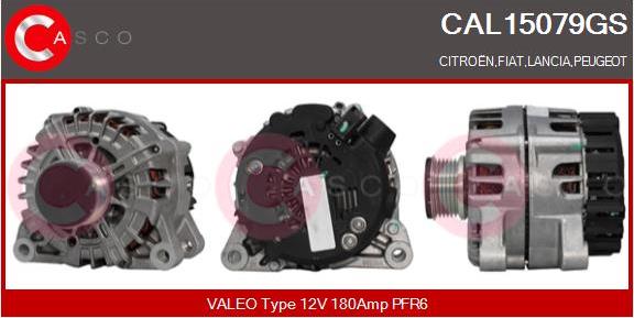 Casco CAL15079GS - Alternator autospares.lv