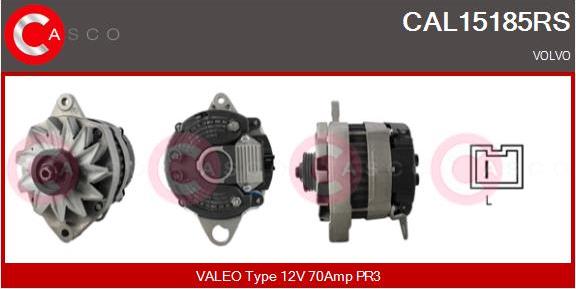 Casco CAL15185RS - Alternator autospares.lv