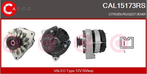 Casco CAL15173RS - Alternator autospares.lv