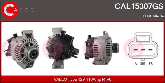 Casco CAL15307GS - Alternator autospares.lv