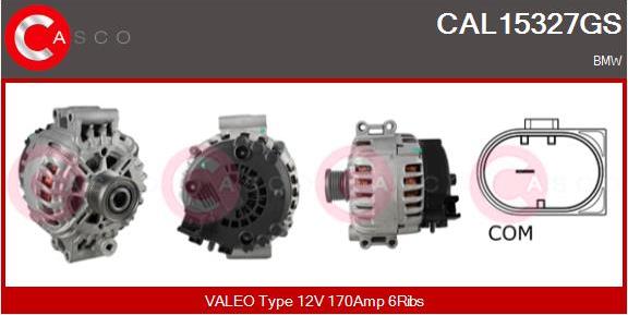 Casco CAL15327GS - Alternator autospares.lv