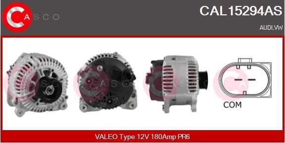 Casco CAL15294AS - Alternator autospares.lv