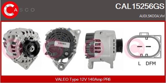 Casco CAL15256GS - Alternator autospares.lv