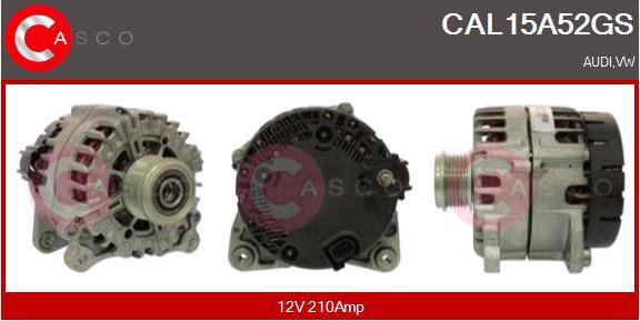 Casco CAL15A52GS - Alternator autospares.lv