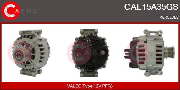 Casco CAL15A35GS - Alternator autospares.lv