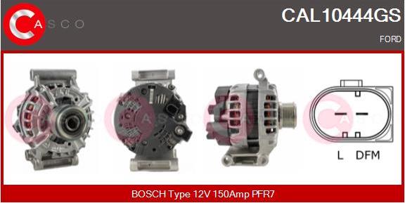 Casco CAL10444GS - Alternator autospares.lv