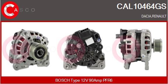 Casco CAL10464GS - Alternator autospares.lv