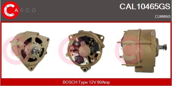 Casco CAL10465GS - Alternator autospares.lv