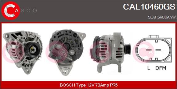 Casco CAL10460GS - Alternator autospares.lv